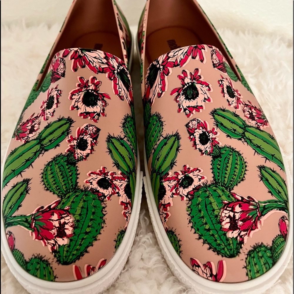 NIB!MELISSA GROUND 3 SLIP ON SNEAKER!ECO-FRIENDLY!!